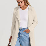 Camille Laurent | Elegant Longline Coat For Women