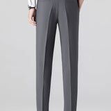 Contrast Trim Stripe Johnny Collar Polo & Slim Fit Tapered Trousers