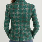 Vintage Plaid Blazer