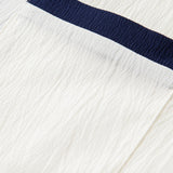 Textured Contrast Cuban Shirt & Straight Leg Pants
