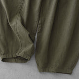 Buddha Stones Casual Plain Women's Harem Pants With Pockets