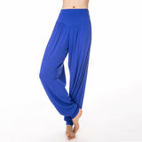 Buddha Stones Plain Color Loose Modal Yoga Dance Harem Pants