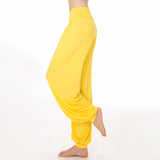 Buddha Stones Plain Color Loose Modal Yoga Dance Harem Pants