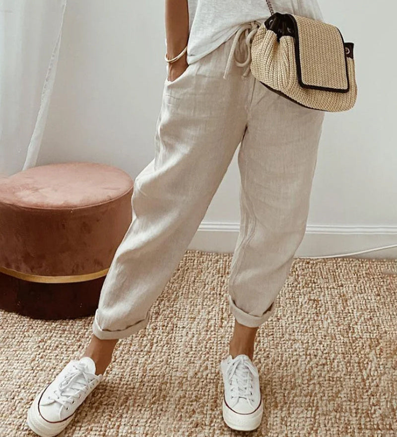 Elegant Comfortable Fluid Pants