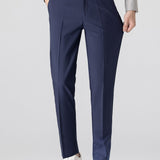 Contrast Jacquard Polo & Slim Fit Tapered Trousers