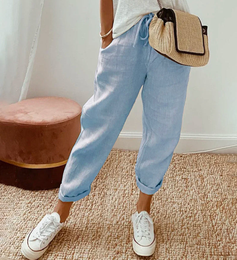 Elegant Comfortable Fluid Pants