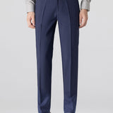 Contrast Geometry Jacquard Knit Polo & Slim Fit Tapered Trousers