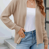 Isabella Moreau | Minimalist Open Front Cardigan For Women