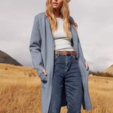 Camille Laurent | Elegant Longline Coat For Women