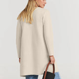 Camille Laurent | Elegant Longline Coat For Women