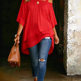 Amiyah™ Asymmetric Blouse