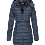 Camille Laurent | Quilted Winter Puffer Coat For Women