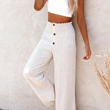 Riana - High-Waisted Relaxed Pants