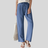 Vara - Relaxed Fit Drawstring Pants