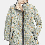 Nola | Delightful Floral-Printed Quilted Jacket