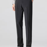 Contrast Trim Stripe Johnny Collar Polo & Slim Fit Tapered Trousers