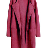 Camille Laurent | Elegant Longline Coat For Women