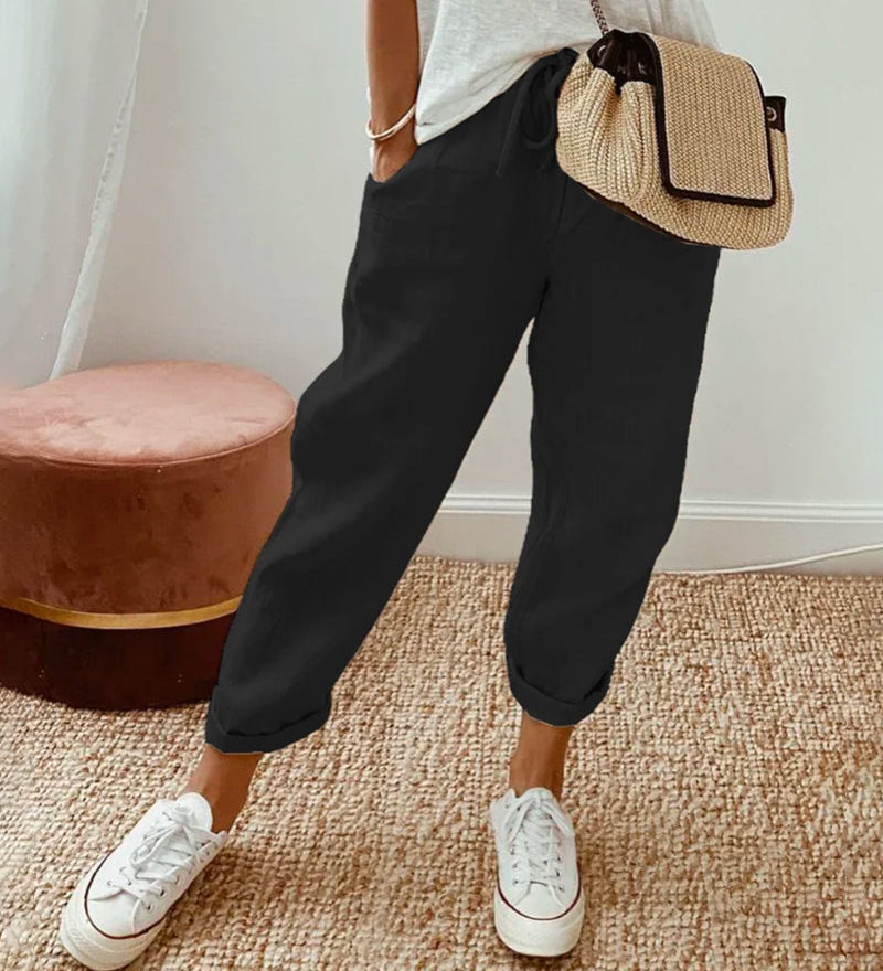 Elegant Comfortable Fluid Pants