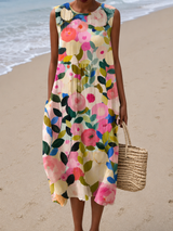 Ava™ Midi Floral Dress