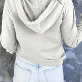 Sienna Moretti | Casual Zip Hoodie For Women