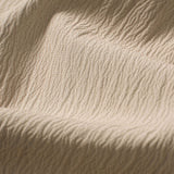 Gerimpelde textuur<tc>rood</tc> V-hals shirt &amp; kreuk textuur<tc>rood</tc> Rechte broek