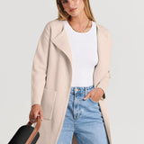 Camille Laurent | Elegant Longline Coat For Women