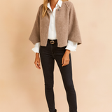 Élodie Laurent | Luxury Cape-Style Jacket For Women