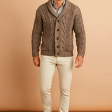 Luca Moretti | Premium Knit Cardigan For Men
