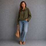 Chloé Rivière | Oversized Bomber Jacket For Women