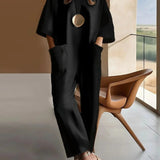 Cotton Stretchy Loose Jumpsuit