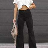 Briana DeLuca | Flared Corduroy Pants For Women