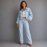 Serena Bellucci | Cropped Corduroy Jacket For Women