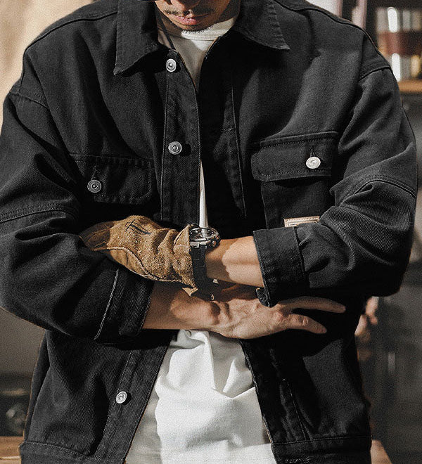 Ethan Romano | Vintage Utility Jacket For Men