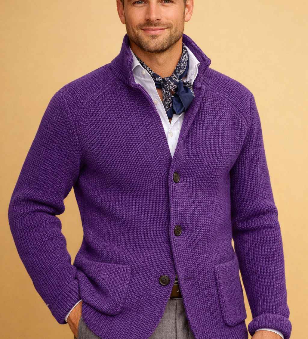 Matteo Ricci | Luxury Knit Cardigan For Men
