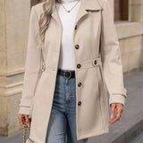 Elara™ | Timeless Belted Coat
