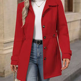 Elara™ | Timeless Belted Coat