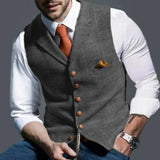 Luca Moretti | Classic Formal Vest For Men