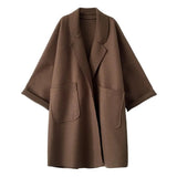 Valeria Montague | Wool Blend Trench Coat For Women