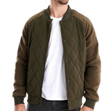 Luca Moretti | Quilted Bomber Jacket With Luxe Comfort For Men