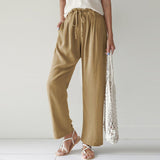 Vara - Relaxed Fit Drawstring Pants