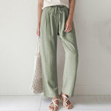 Vara - Relaxed Fit Drawstring Pants