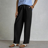 Shania - Relaxed Button Pants