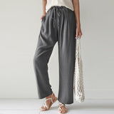 Vara - Relaxed Fit Drawstring Pants