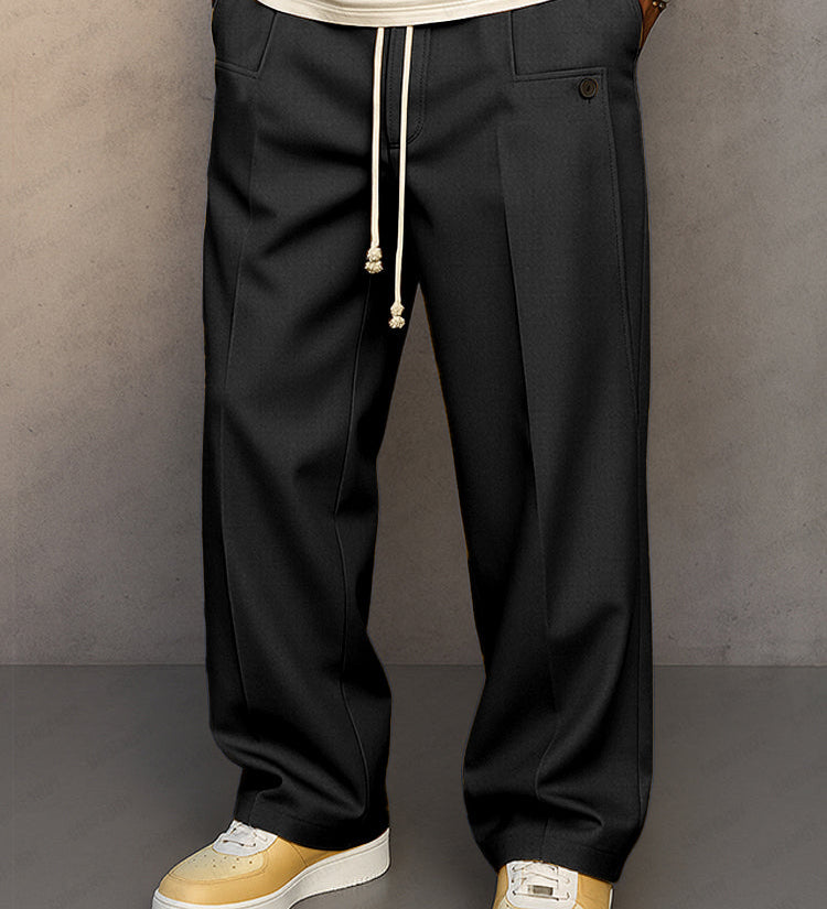 Comfy Urban Style Drawstring Pants