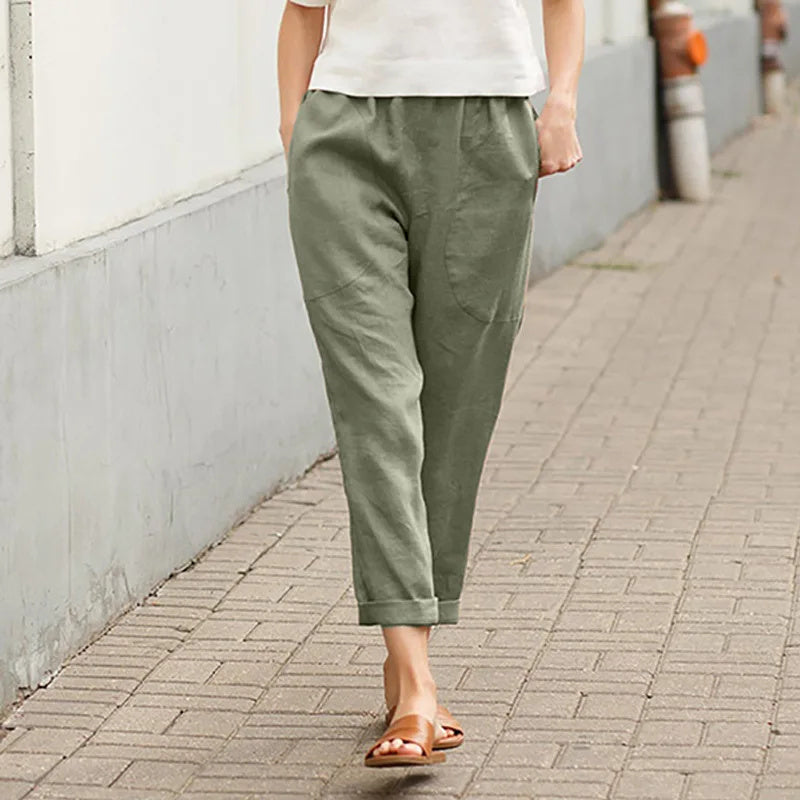Kriza - Loose Pants with Pockets