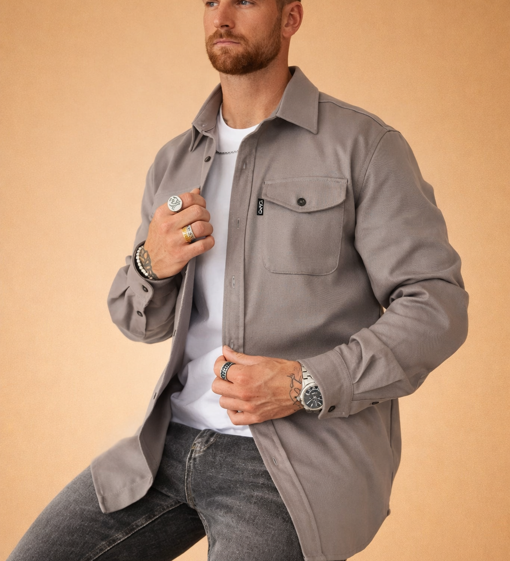 Marco Bellini | Premium Overshirt Jacket For Men