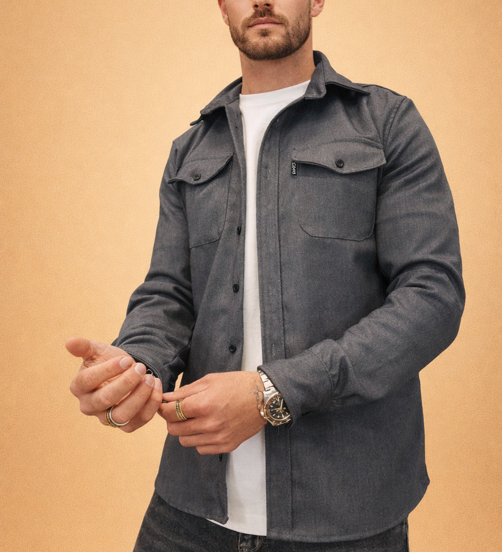 Marco Bellini | Premium Overshirt Jacket For Men