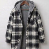 Piper™ | Hooded Flannel Shacket — Final Edit