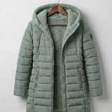 Olivia™ | Quilted A-Line Winter Coat — Final Edit