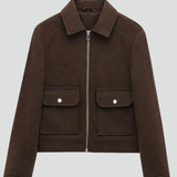Elodie Sinclair | Cropped Bomber Jacket For Women